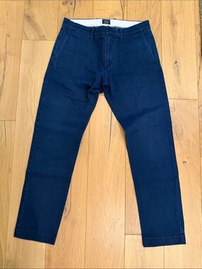J. Crew 484 Navy Blue Men's Chinos - Straight Leg